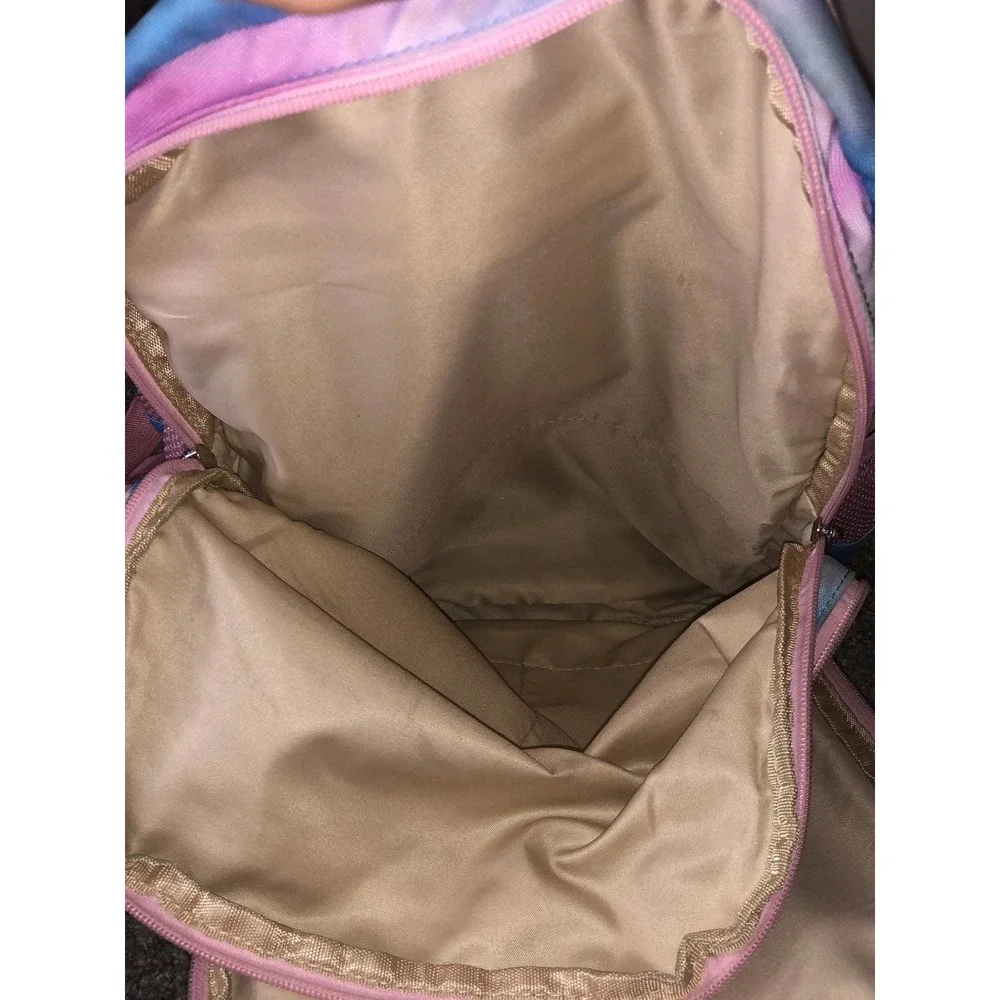 Unicorn-tie Dye Rainbow Bookbag and Lunchbox